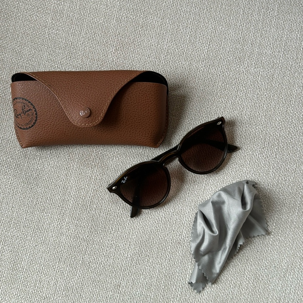 Ray Ban Sunglasses Round RB4380 Black